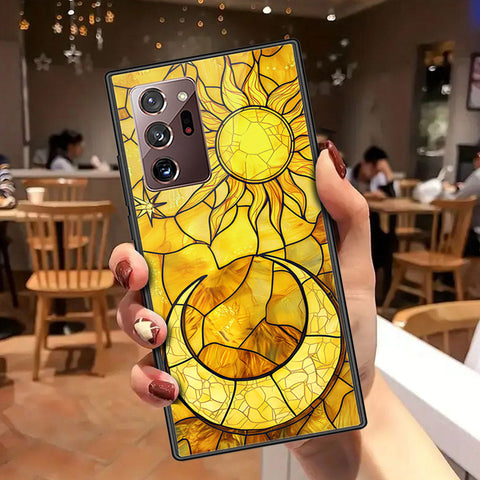 Samsung Galaxy Note 20 Ultra Cover - Celestial Starry Universe Series - HQ Ultra Shine Premium Infinity Glass Soft Silicon Borders Case