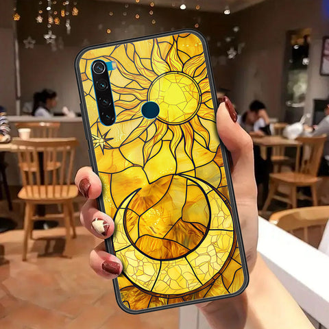 Xiaomi Redmi Note 8 Cover - Celestial Starry Universe Series - HQ Ultra Shine Premium Infinity Glass Soft Silicon Borders Case