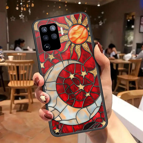 Oppo F19 Pro Cover - Celestial Starry Universe Series - HQ Ultra Shine Premium Infinity Glass Soft Silicon Borders Case