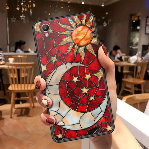 Oppo A37 Cover - Celestial Starry Universe Series - HQ Ultra Shine Premium Infinity Glass Soft Silicon Borders Case