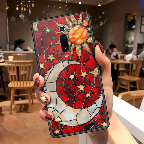 Xiaomi Mi 9T Pro Cover - Celestial Starry Universe Series - HQ Ultra Shine Premium Infinity Glass Soft Silicon Borders Case