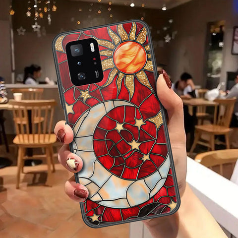 Xiaomi Poco X3 GT Cover - Celestial Starry Universe Series - HQ Ultra Shine Premium Infinity Glass Soft Silicon Borders Case