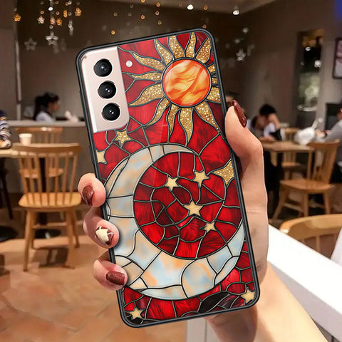 Samsung Galaxy S22 Plus 5G Cover - Celestial Starry Universe Series - HQ Ultra Shine Premium Infinity Glass Soft Silicon Borders Case