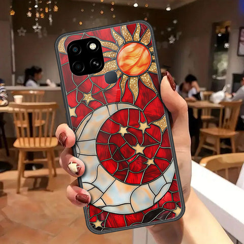 Infinix Smart 6 Cover - Personalized Alphabet Series Series - HQ Ultra Shine Premium Infinity Glass Soft Silicon Borders Cas