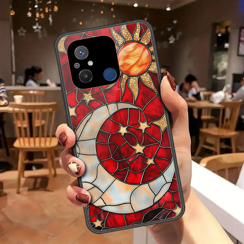 Xiaomi Redmi 12C Cover - Celestial Starry Universe Series - HQ Ultra Shine Premium Infinity Glass Soft Silicon Borders Case