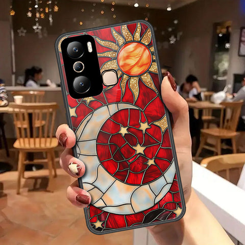 Infinix Hot 20i Cover - Celestial Starry Universe Series - HQ Ultra Shine Premium Infinity Glass Soft Silicon Borders Case