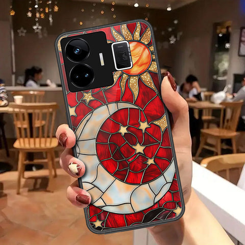 Realme GT Neo 5 Cover - Celestial Starry Universe Series - HQ Ultra Shine Premium Infinity Glass Soft Silicon Borders Case