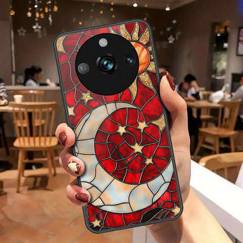 Realme 11 Pro Plus Cover - Celestial Starry Universe Series - HQ Ultra Shine Premium Infinity Glass Soft Silicon Borders Case