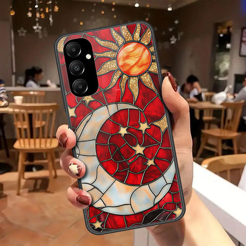 Samsung Galaxy A05s Cover - Celestial Starry Universe Series - HQ Ultra Shine Premium Infinity Glass Soft Silicon Borders Case