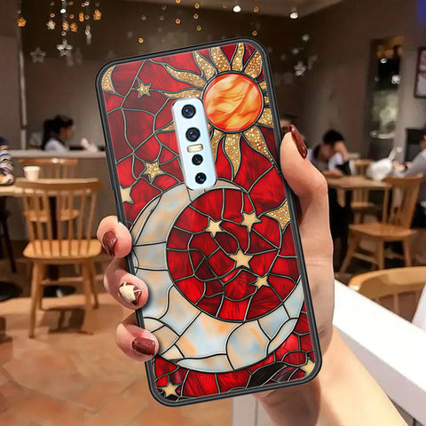 Vivo V17 Pro Cover - Celestial Starry Universe Series - HQ Ultra Shine Premium Infinity Glass Soft Silicon Borders Case