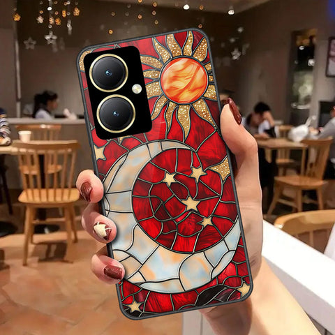 Vivo Y27 Cover - Celestial Starry Universe Series - HQ Ultra Shine Premium Infinity Glass Soft Silicon Borders Case