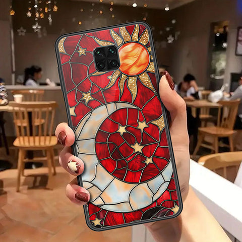 Xiaomi Redmi Note 9 Pro Cover - Celestial Starry Universe Series - HQ Ultra Shine Premium Infinity Glass Soft Silicon Borders Case