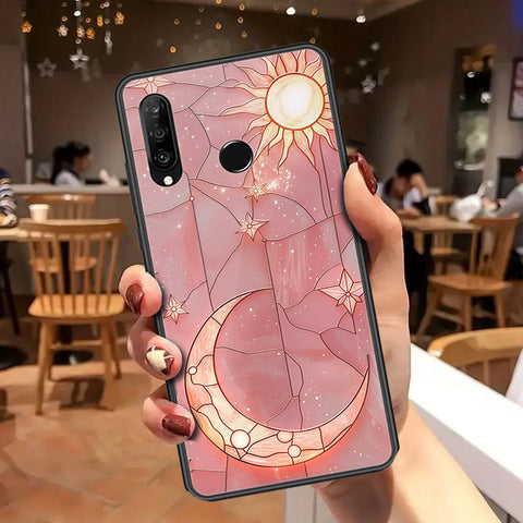 Huawei P30 lite Cover - Celestial Starry Universe Series - HQ Ultra Shine Premium Infinity Glass Soft Silicon Borders Case