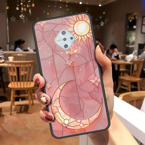 Vivo S1 Pro Cover - Celestial Starry Universe Series - HQ Ultra Shine Premium Infinity Glass Soft Silicon Borders Case