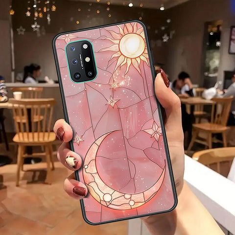 OnePlus 8T Cover - Celestial Starry Universe Series - HQ Ultra Shine Premium Infinity Glass Soft Silicon Borders Case