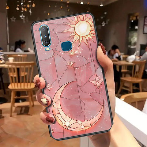 Vivo Y15 Cover - Celestial Starry Universe Series - HQ Ultra Shine Premium Infinity Glass Soft Silicon Borders Case