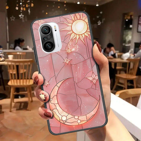 Xiaomi Redmi K40 Cover - Celestial Starry Universe Series - HQ Ultra Shine Premium Infinity Glass Soft Silicon Borders Case