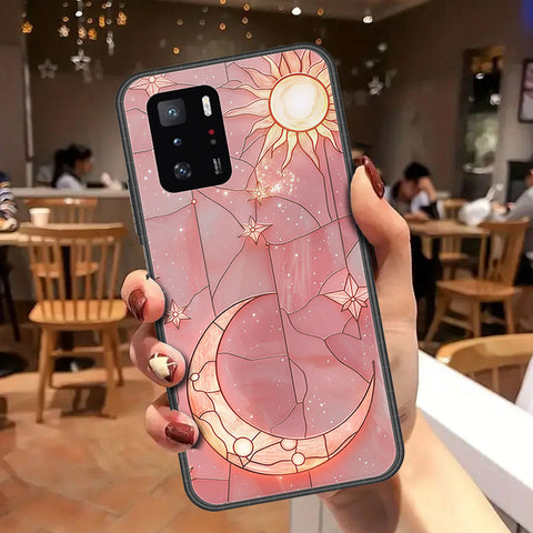 Xiaomi Poco X3 GT Cover - Celestial Starry Universe Series - HQ Ultra Shine Premium Infinity Glass Soft Silicon Borders Case