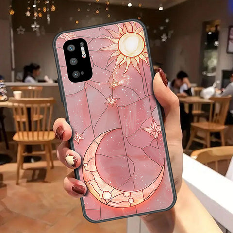 Xiaomi Redmi Note 10 5G Cover - Celestial Starry Universe Series - HQ Ultra Shine Premium Infinity Glass Soft Silicon Borders Case