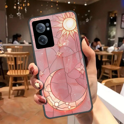 OnePlus Nord CE 2 5G Cover - Celestial Starry Universe Series - HQ Ultra Shine Premium Infinity Glass Soft Silicon Borders Case