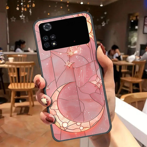 Xiaomi Poco M4 Pro Cover - Celestial Starry Universe Series - HQ Ultra Shine Premium Infinity Glass Soft Silicon Borders Case
