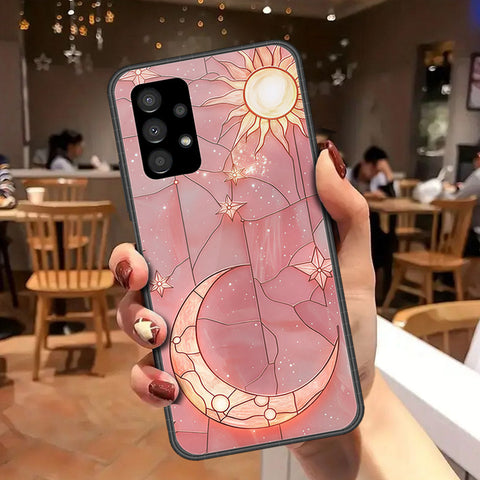 Samsung Galaxy A13 4G Cover - Celestial Starry Universe Series - HQ Ultra Shine Premium Infinity Glass Soft Silicon Borders Case