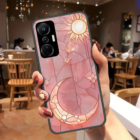 Infinix Hot 20S Cover - Celestial Starry Universe Series - HQ Ultra Shine Premium Infinity Glass Soft Silicon Borders Case