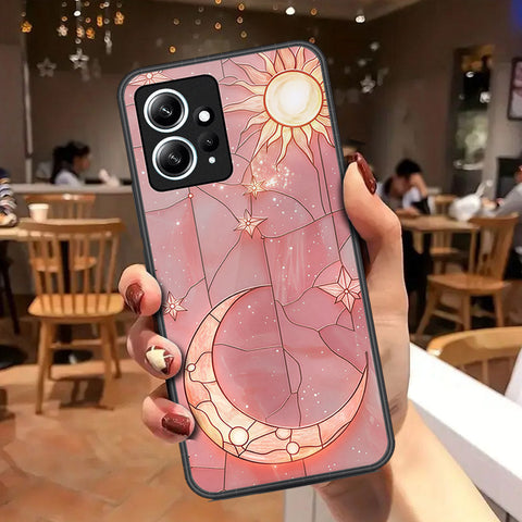 Xiaomi Redmi Note 12 4G Cover - Celestial Starry Universe Series - HQ Ultra Shine Premium Infinity Glass Soft Silicon Borders Case