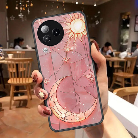 Xiaomi Civi 3 Cover - Celestial Starry Universe Series - HQ Ultra Shine Premium Infinity Glass Soft Silicon Borders Case