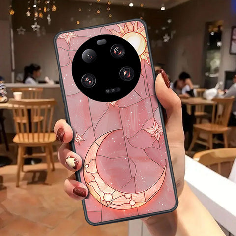 Xiaomi 13 Ultra Cover - Celestial Starry Universe Series - HQ Ultra Shine Premium Infinity Glass Soft Silicon Borders Case