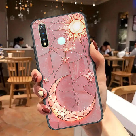 Vivo Y19 Cover - Celestial Starry Universe Series - HQ Ultra Shine Premium Infinity Glass Soft Silicon Borders Case