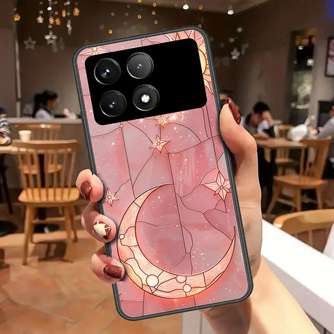 Xiaomi Poco F6 Pro Cover - Celestial Starry Universe Series - HQ Ultra Shine Premium Infinity Glass Soft Silicon Borders Case