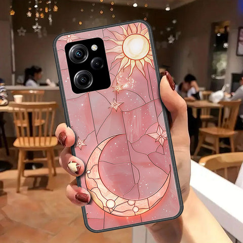 Xiaomi Poco X5 Pro Cover - Celestial Starry Universe Series - HQ Ultra Shine Premium Infinity Glass Soft Silicon Borders Case
