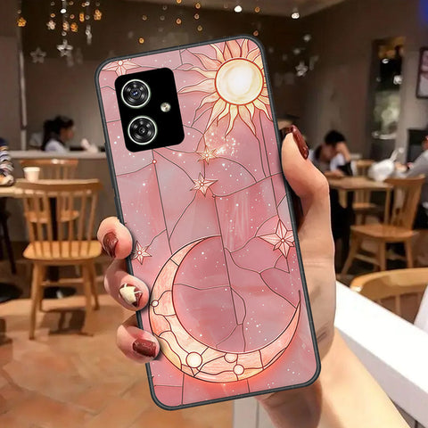 Motorola Moto G54 Cover - Celestial Starry Universe Series - HQ Ultra Shine Premium Infinity Glass Soft Silicon Borders Case