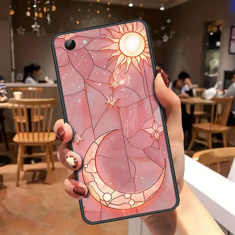Vivo Y81 Cover - Celestial Starry Universe Series - HQ Ultra Shine Premium Infinity Glass Soft Silicon Borders Case