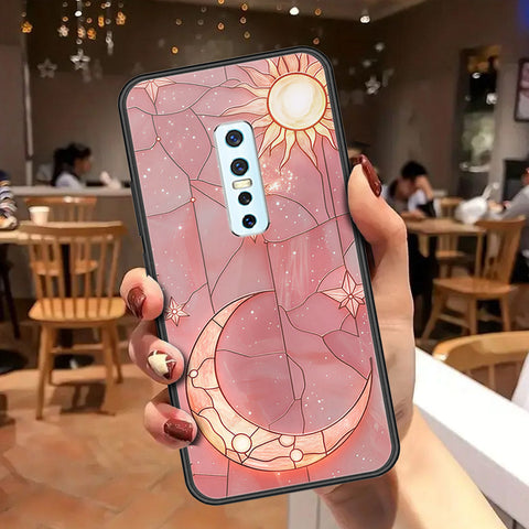 Vivo V17 Pro Cover - Celestial Starry Universe Series - HQ Ultra Shine Premium Infinity Glass Soft Silicon Borders Case