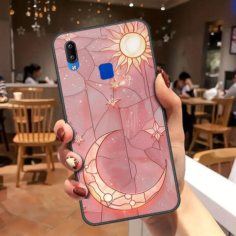 Vivo Y91i Cover - Celestial Starry Universe Series - HQ Ultra Shine Premium Infinity Glass Soft Silicon Borders Case
