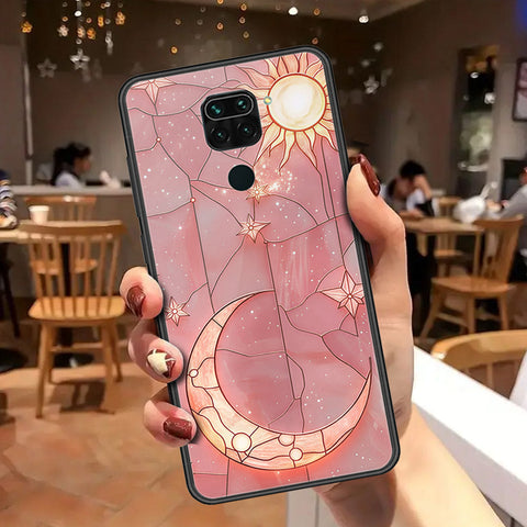 Xiaomi Redmi Note 9 Cover - Celestial Starry Universe Series - HQ Ultra Shine Premium Infinity Glass Soft Silicon Borders Case