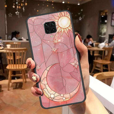 Xiaomi Redmi Note 9S Cover - Celestial Starry Universe Series - HQ Ultra Shine Premium Infinity Glass Soft Silicon Borders Case