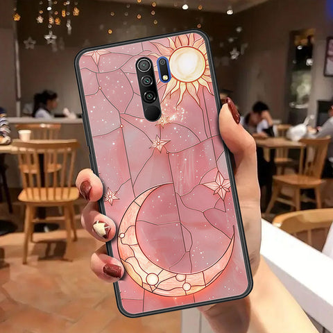 Xiaomi Redmi 9 Cover - Celestial Starry Universe Series - HQ Ultra Shine Premium Infinity Glass Soft Silicon Borders Case
