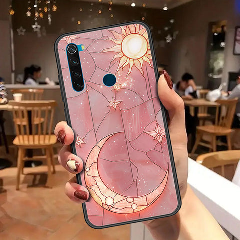 Xiaomi Redmi Note 8 Cover - Celestial Starry Universe Series - HQ Ultra Shine Premium Infinity Glass Soft Silicon Borders Case