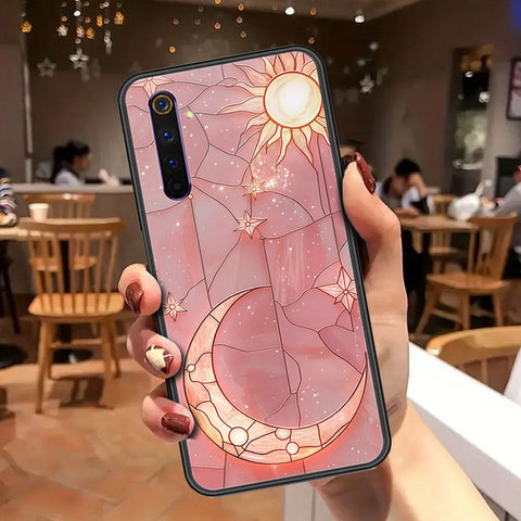 Realme 6 Pro Cover - Celestial Starry Universe Series - HQ Ultra Shine Premium Infinity Glass Soft Silicon Borders Case