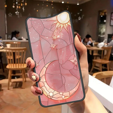 Oppo Find X Cover - Celestial Starry Universe Series - HQ Ultra Shine Premium Infinity Glass Soft Silicon Borders Case