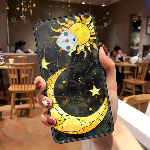 Vivo Y51 Cover - Celestial Starry Universe Series - HQ Ultra Shine Premium Infinity Glass Soft Silicon Borders Case