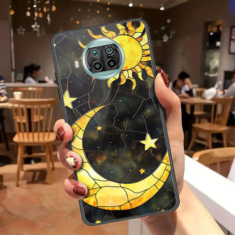 Xiaomi Mi 10T Lite Cover - Celestial Starry Universe Series - HQ Ultra Shine Premium Infinity Glass Soft Silicon Borders Case