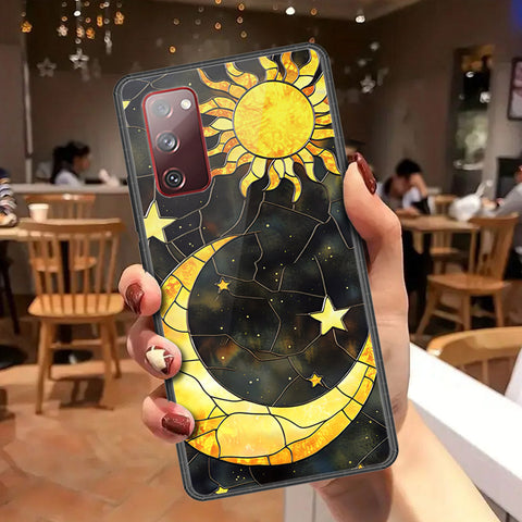 Samsung Galaxy S20 FE Cover - Celestial Starry Universe Series - HQ Ultra Shine Premium Infinity Glass Soft Silicon Borders Case