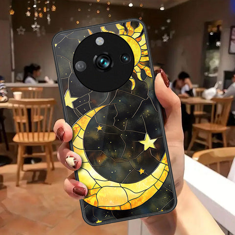 Realme 11 Pro Plus Cover - Celestial Starry Universe Series - HQ Ultra Shine Premium Infinity Glass Soft Silicon Borders Case