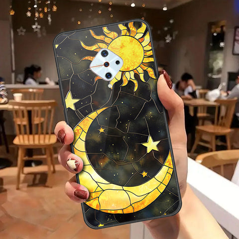 Vivo Y9s Cover - Celestial Starry Universe Series - HQ Ultra Shine Premium Infinity Glass Soft Silicon Borders Case