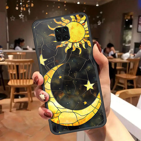 Xiaomi Redmi Note 9S Cover - Celestial Starry Universe Series - HQ Ultra Shine Premium Infinity Glass Soft Silicon Borders Case
