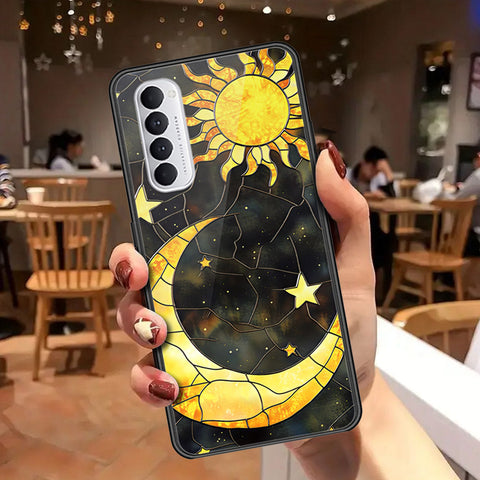 Oppo Reno 4 Pro Cover - Celestial Starry Universe Series - HQ Ultra Shine Premium Infinity Glass Soft Silicon Borders Case